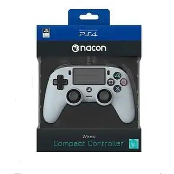 E.Leclerc Manette filaire officielle ps4 grise (ps4) offre