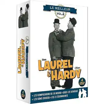 E.Leclerc Coffret le meilleur de laurel et hardy, vol 2, 4 films offre