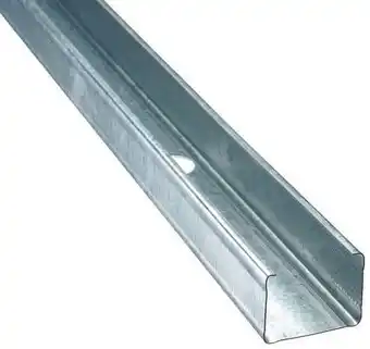 Brico Dépôt Montant profil en acier galvanisé type c34/46/36 - l. 3 m x ép. 48 mm offre