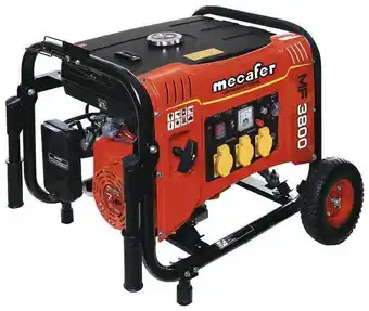 Brico Dépôt Mecafer groupe électrogène de chantier 3500w - mf3800 offre