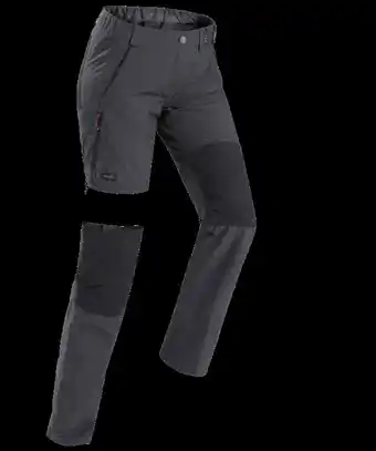 Decathlon Pantalon modulable TREK 100 femme ou homme offre