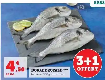 Super U Dorade royale offre