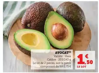 Super U Avocat offre
