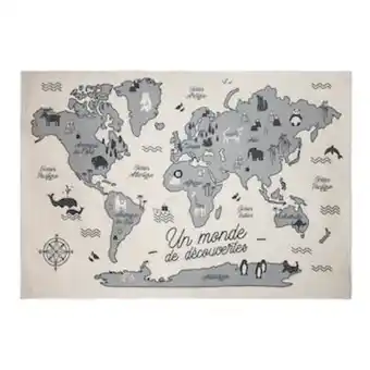 Pier Import Tapis pour enfant carte du monde offre