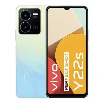 E.Leclerc Vivo y22s 16,6 cm (6.55) double sim android 12 4g usb type-c 6 go 128 go 5000 mah cyan offre