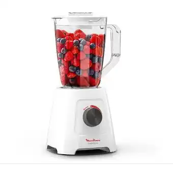 E.Leclerc Moulinex lm420110 blender 2 l mélangeur de table 600 w blanc offre