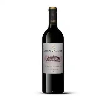 E.Leclerc Château de malleret, 2020 - haut-médoc aop - rouge - 75 cl offre
