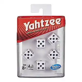 Yahtzee, hasbro gaming, jeu de dés, dès 8 ans + ajouter les visuels en pj