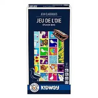 E.Leclerc Jeu de l'oie en bois offre