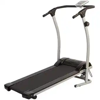 E.Leclerc Tapis de marche magnétique et pliable - o'fitness - compteur 5 fonctions - couleur : gris offre