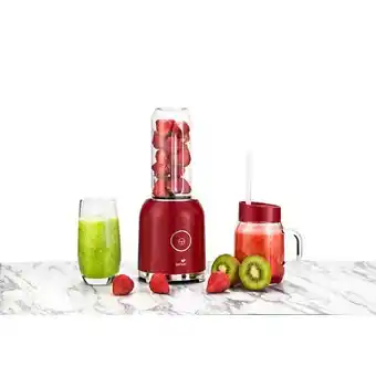 Blender smoothie avec 2 bouteilles portables juicy delight