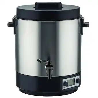 E.Leclerc Stérilisateur électrique avec robinet et minuteur 31l 2100w écran lcd redwood - bat-zj28e - kitchen move offre