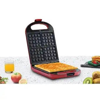 Gaufrier appareil à panini 4 empreintes sweet waffle
