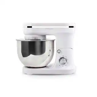 E.Leclerc Robot pâtissier kr200 - multifonctions - 5 litres - 1200w - 6 vitesses - 3 accessoires - blanc offre