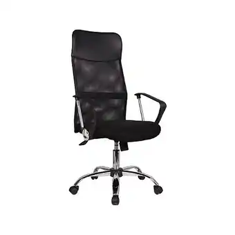 E.Leclerc Fauteuil de bureau à roulettes tino - noir offre