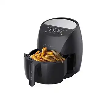 E.Leclerc Friteuse à air chaud cook organics 3,7 litres - 8 programmes - 1400 w - friteuse sans huile offre