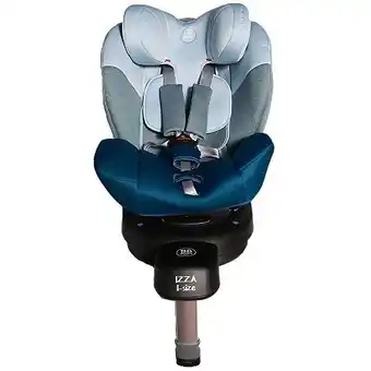 E.Leclerc Izza siège-auto pivotant 360° 0-22 kg jambe de force isofix i-size 40-105 cm bleu sans canopy offre