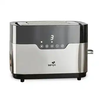 E.Leclerc Grille-pain tactile 2 larges fentes inox smart toaster offre