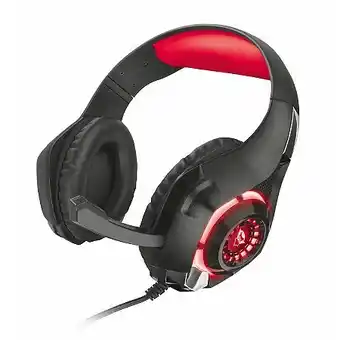 E.Leclerc Trust gxt 313 casque avec fil arceau jouer noir, rouge offre