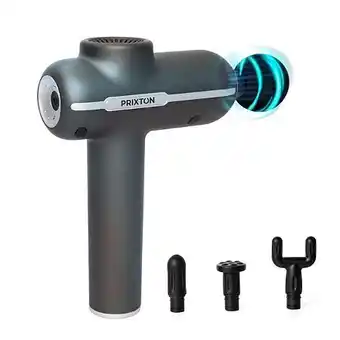 E.Leclerc Pistolet de massage gun fit synergy mgf80 - puissance 50 w - 5 vitesses - 4 têtes - sans fil offre