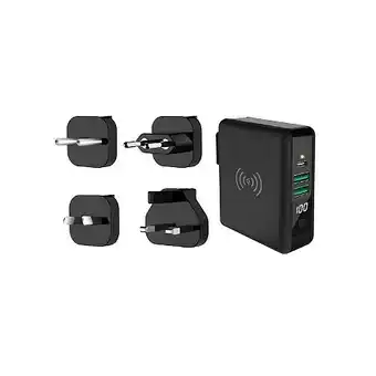 E.Leclerc Chargeur de voyage à induction - - bte850-133 - noir offre