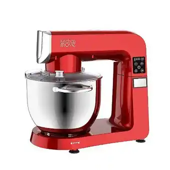 E.Leclerc Robot pâtissier multifonction stan rouge aluminium 1800w offre
