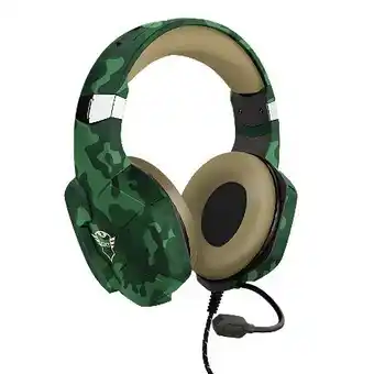 E.Leclerc Trust - micro-casque gaming filaire multiplateforme carus - camo vert offre