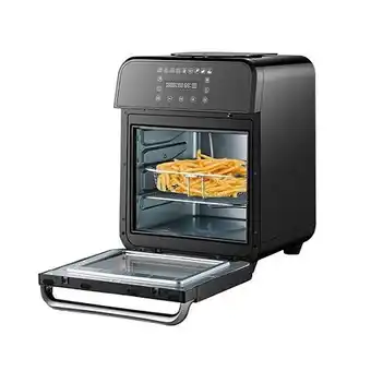 E.Leclerc Friteuse à air chaud cook organics 12 litres - 6 programmes - 1500 w - accessoires - friteuse sans huile offre