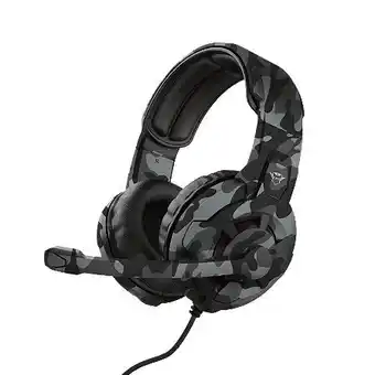 E.Leclerc Trust - micro-casque gaming filaire multiplateforme radius - camo noir offre