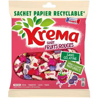 Auchan Supermarché Bonbons fruits rouges krema offre