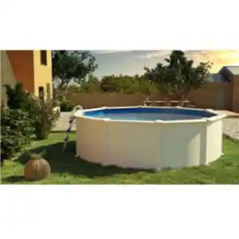 Gamm vert Piscine ronde hors-sol ø4,80m x h: 1,22m - filtration à sable - gré offre