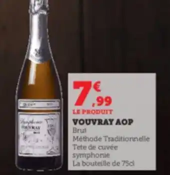 Super U VOUVRAY AOP offre