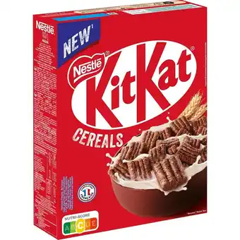 Auchan Céréales kit kat nestlé offre