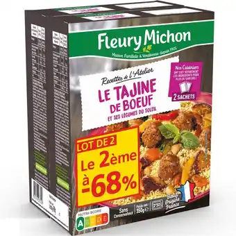 Auchan Supermarché Plats cuisinés fleury michon offre