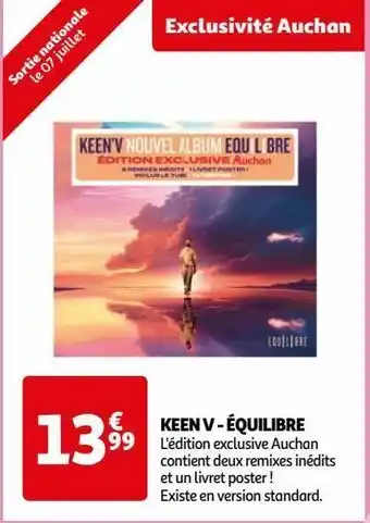 Keen v - équilibre