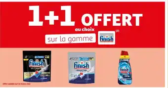 Finish 1+1 offert au choix sur la gamme finish (2)