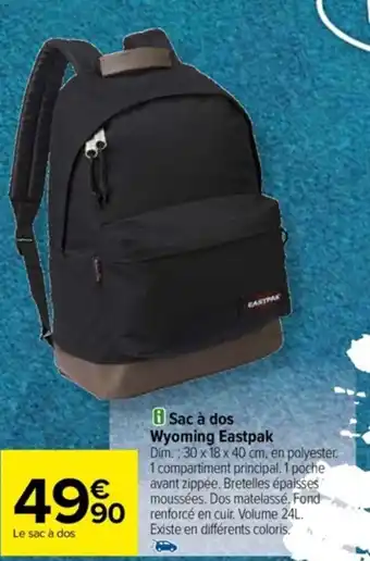 Carrefour Drive i Sac à dos Wyoming Eastpak offre