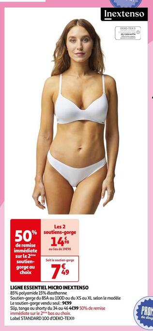 Auchan Inextenso ligne essentiel micro offre