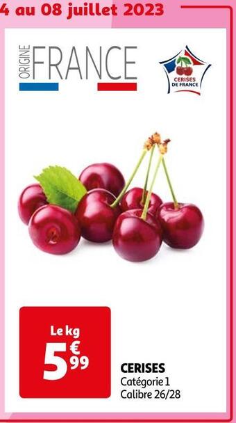 Auchan Cerises offre
