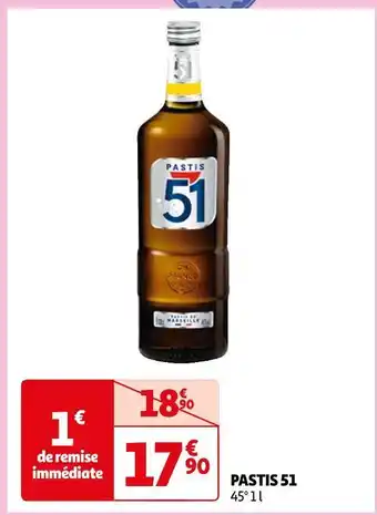 Auchan Pastis 51 pastis offre