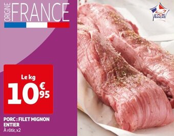 Auchan Supermarché PORC: FILET MIGNON offre