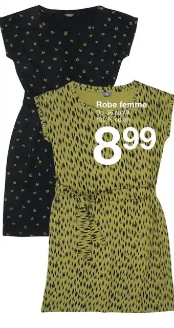 Zeeman Robe femme offre