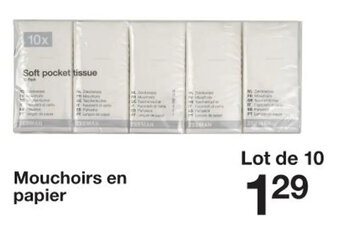 Zeeman Mouchoirs en papier offre