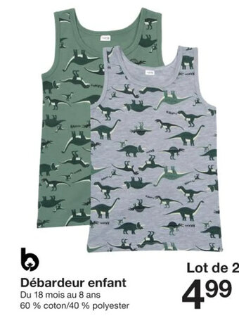 Zeeman Débardeur enfant offre