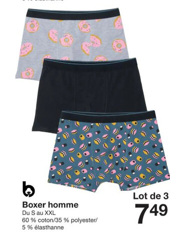 Zeeman Boxer homme offre