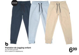 Zeeman Pantalon de jogging enfant offre