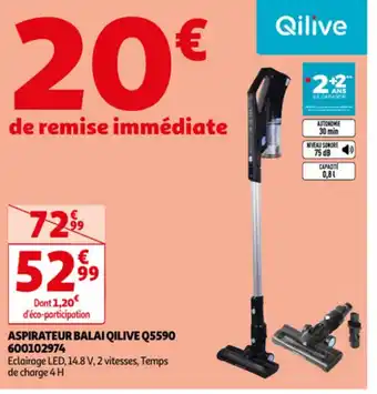 ASPIRATEUR BALAI QILIVE Q5590 600102974