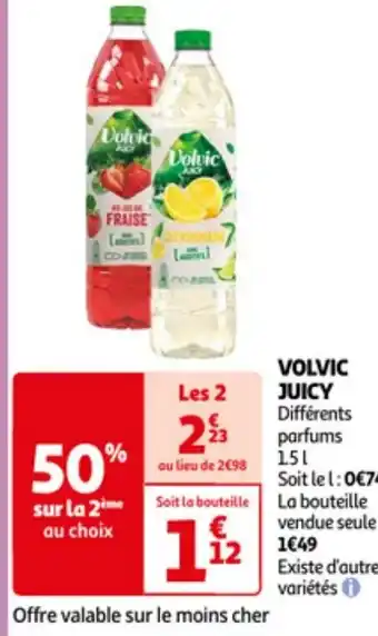 Auchan VOLVIC JUICY offre