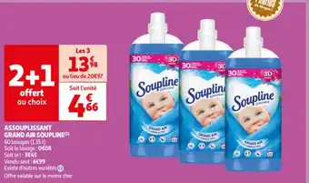 Auchan ASSOUPLISSANT GRAND AIR SOUPLINE(¹) offre
