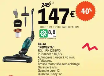 E.Leclerc BALAI "ROWENTA" offre